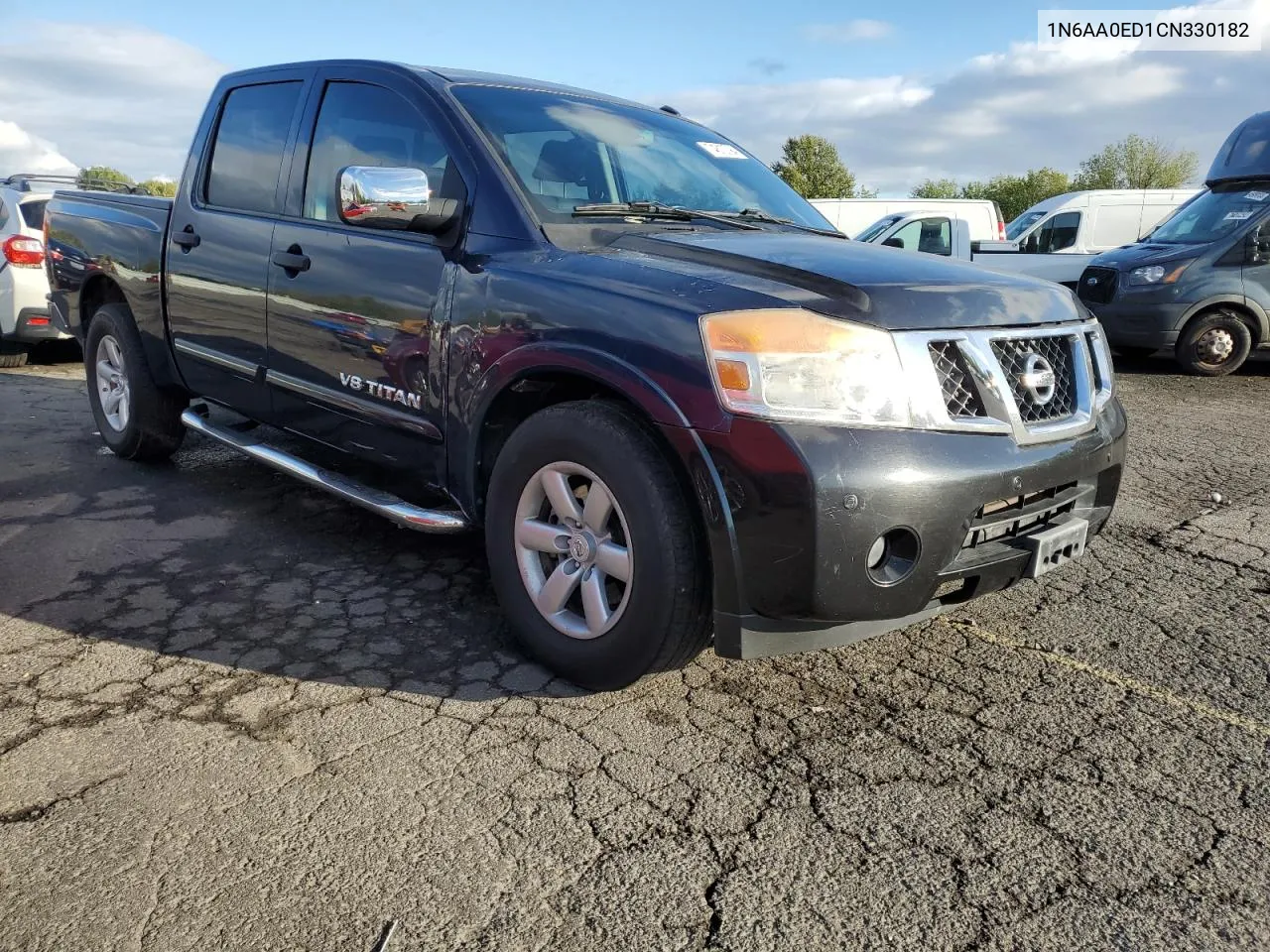 1N6AA0ED1CN330182 2012 Nissan Titan S