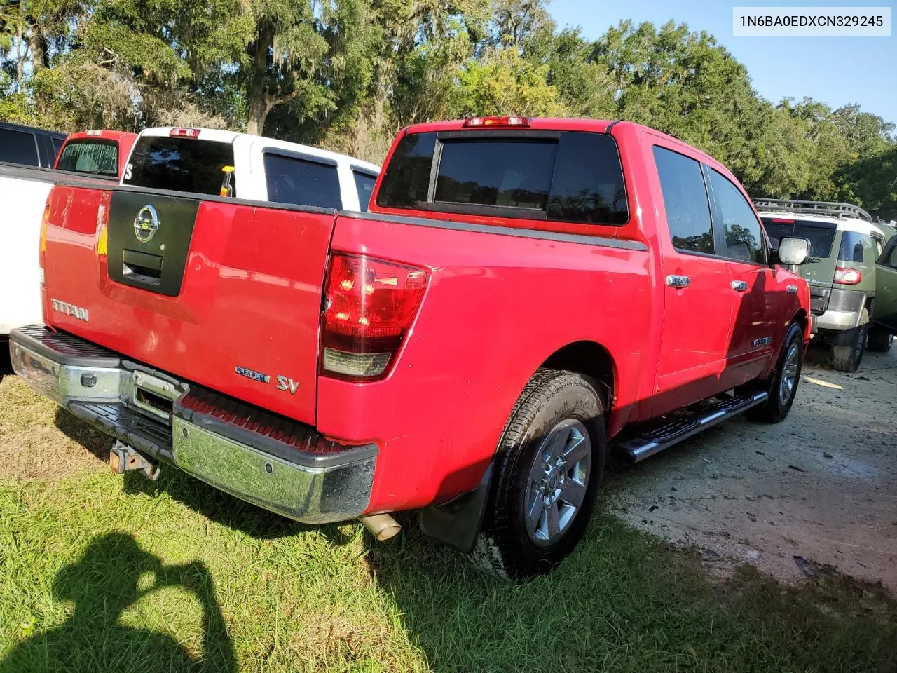 2012 Nissan Titan S VIN: 1N6BA0EDXCN329245 Lot: 74964314