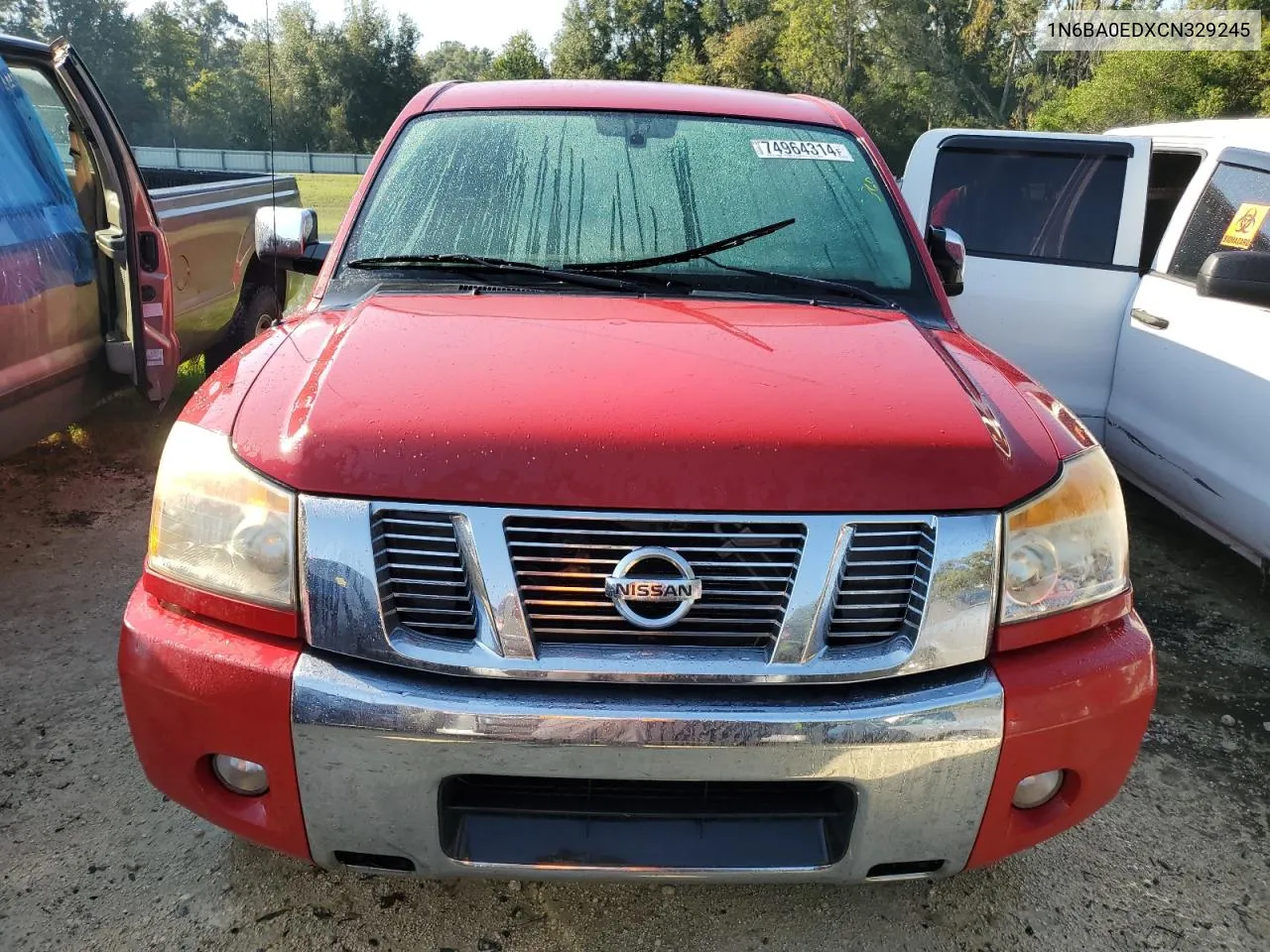 2012 Nissan Titan S VIN: 1N6BA0EDXCN329245 Lot: 74964314