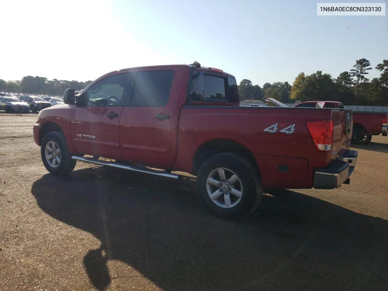 2012 Nissan Titan S VIN: 1N6BA0EC8CN323130 Lot: 75014974