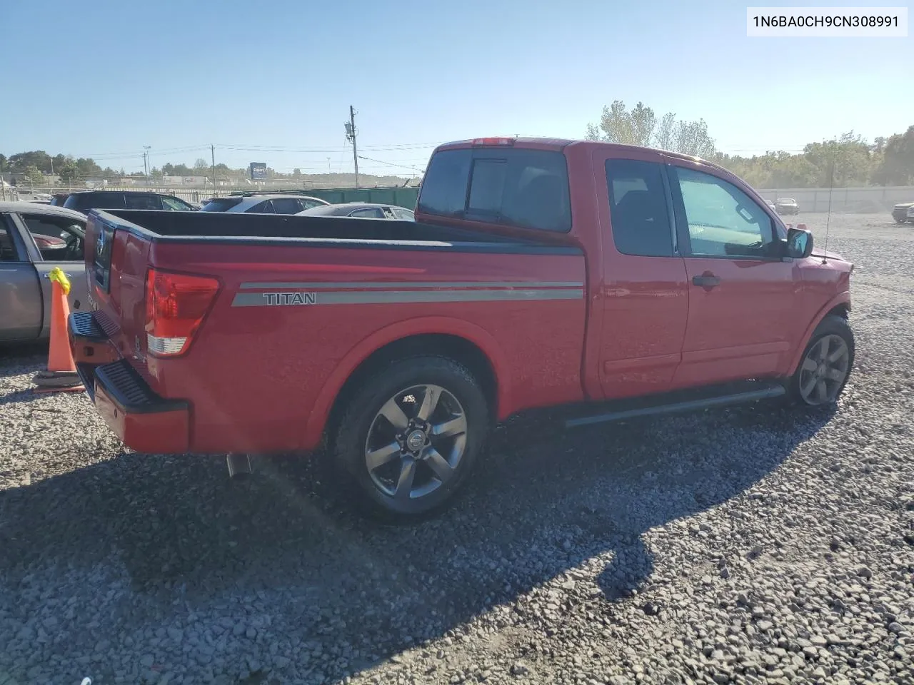 2012 Nissan Titan S VIN: 1N6BA0CH9CN308991 Lot: 76257814