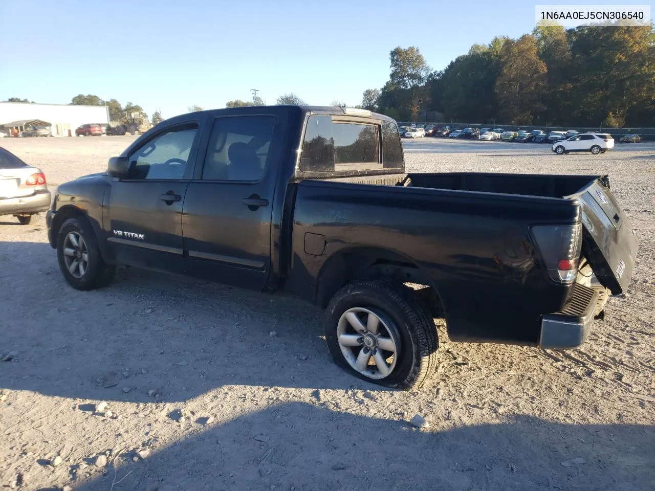 2012 Nissan Titan S VIN: 1N6AA0EJ5CN306540 Lot: 76747964