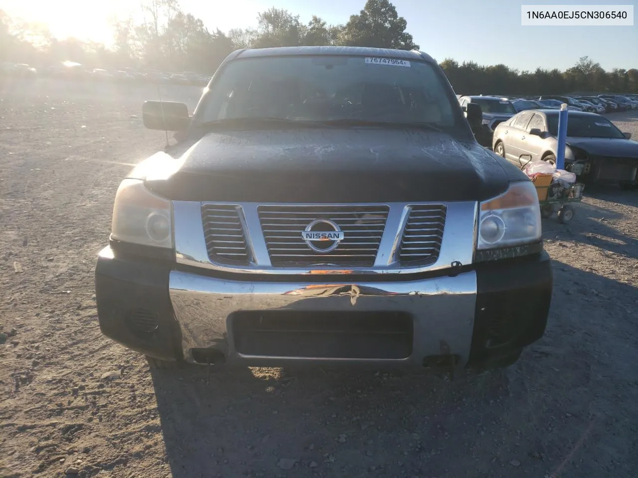 2012 Nissan Titan S VIN: 1N6AA0EJ5CN306540 Lot: 76747964