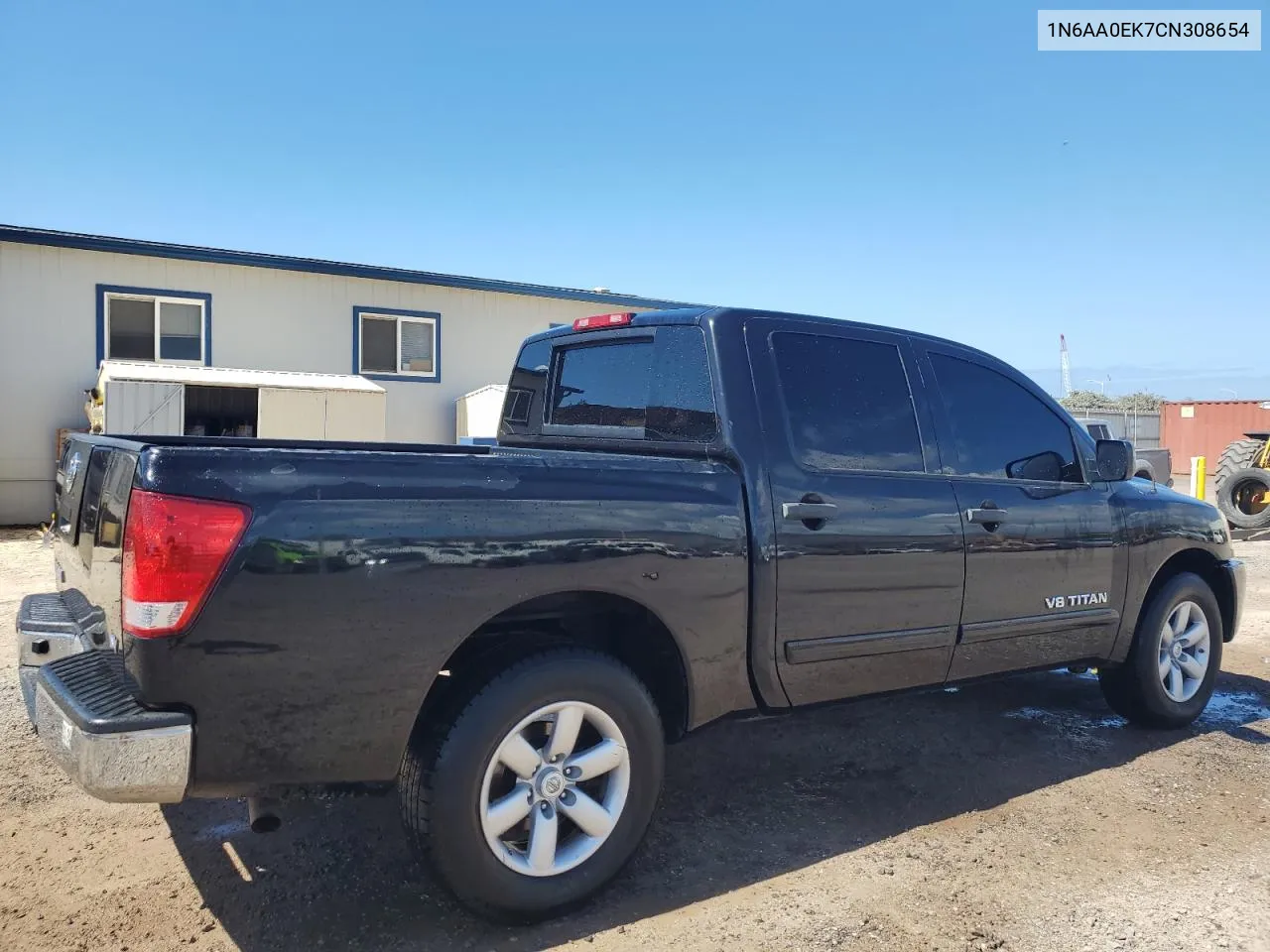 2012 Nissan Titan S VIN: 1N6AA0EK7CN308654 Lot: 76825384