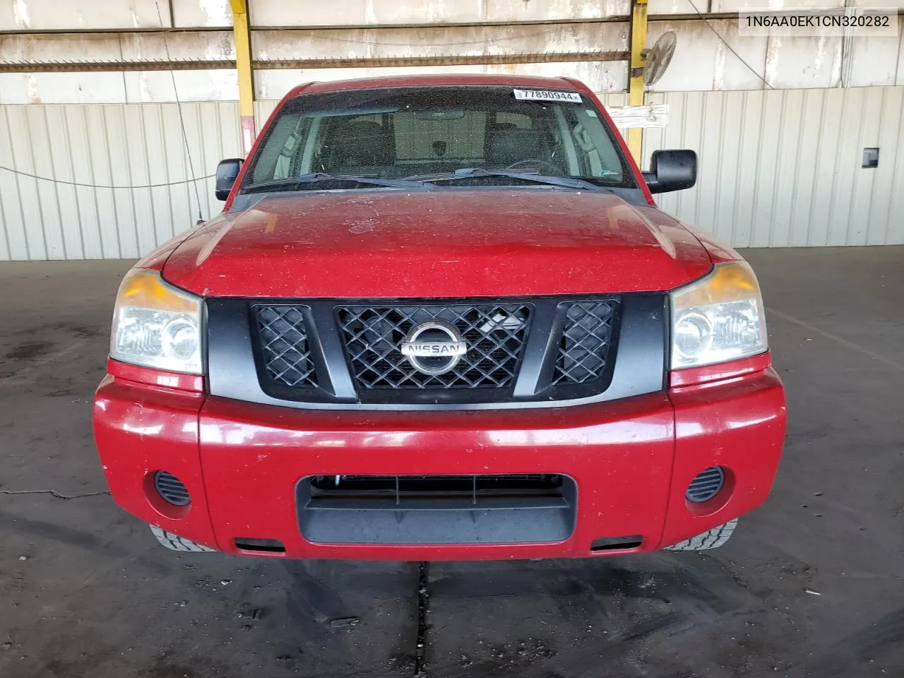 2012 Nissan Titan S VIN: 1N6AA0EK1CN320282 Lot: 77890944