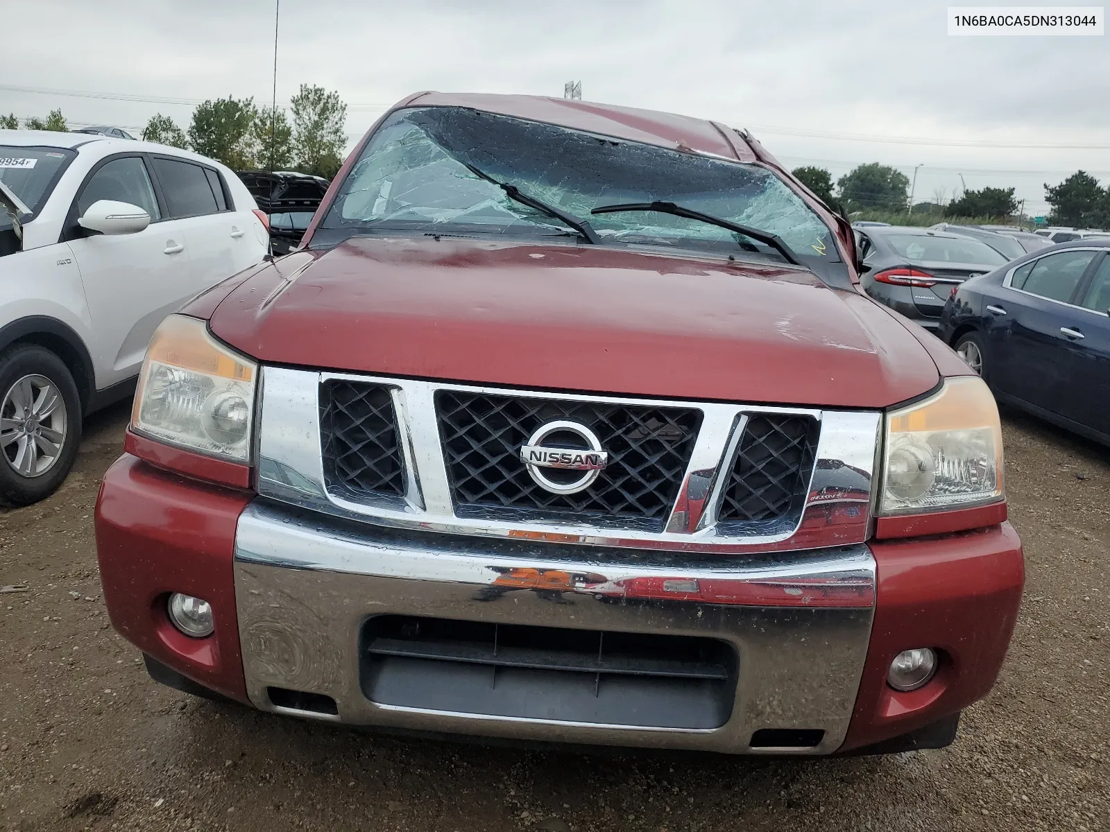 2013 Nissan Titan S VIN: 1N6BA0CA5DN313044 Lot: 65552854