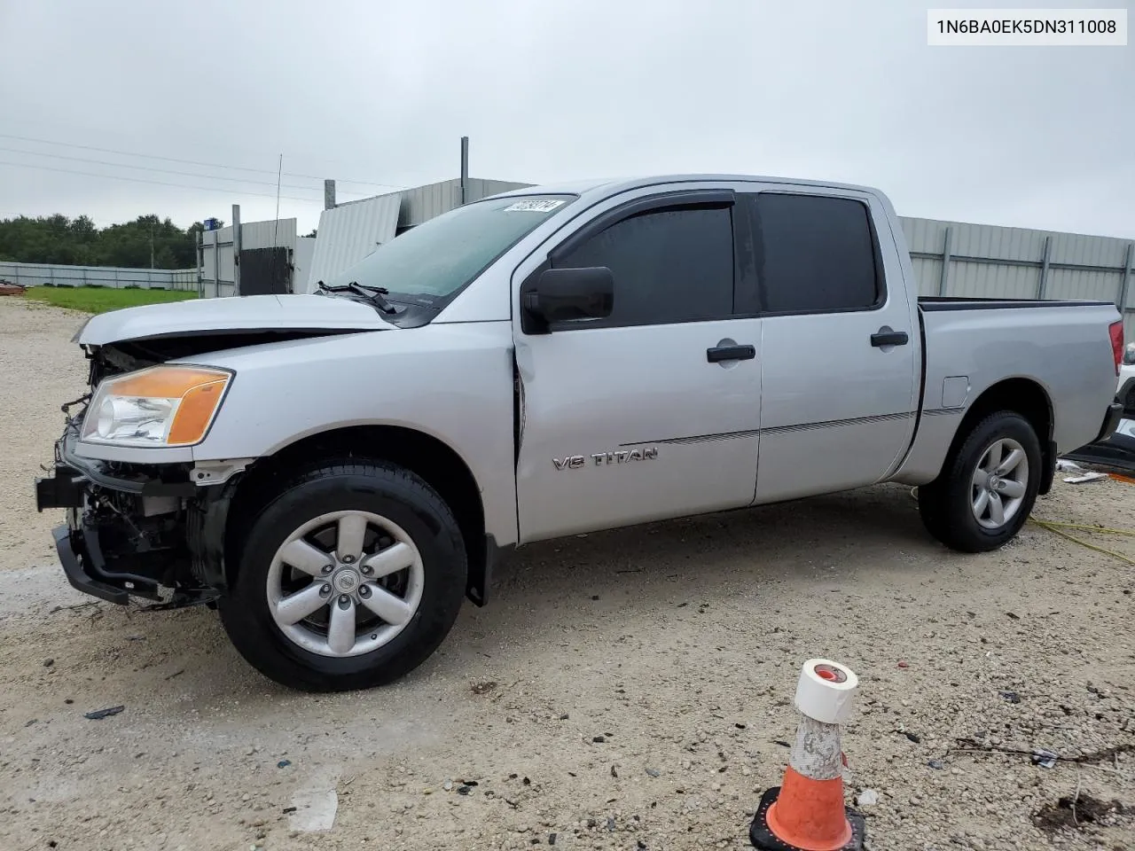 2013 Nissan Titan S VIN: 1N6BA0EK5DN311008 Lot: 70793714