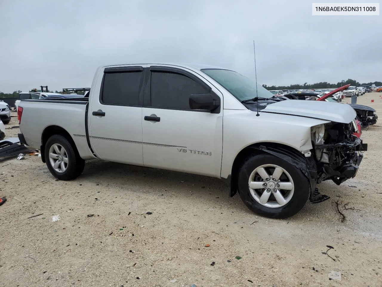 2013 Nissan Titan S VIN: 1N6BA0EK5DN311008 Lot: 70793714