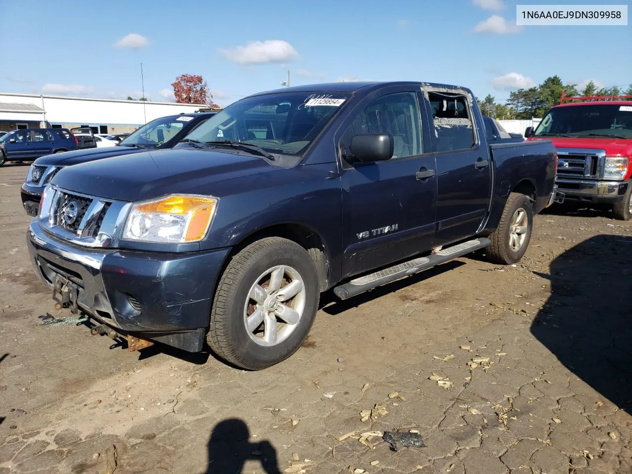 2013 Nissan Titan S VIN: 1N6AA0EJ9DN309958 Lot: 71129854