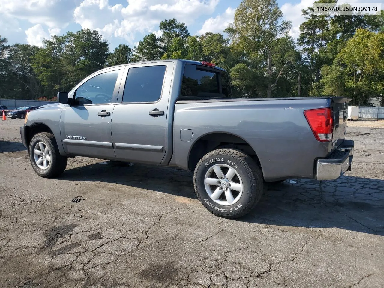 2013 Nissan Titan S VIN: 1N6AA0EJ5DN309178 Lot: 72316034