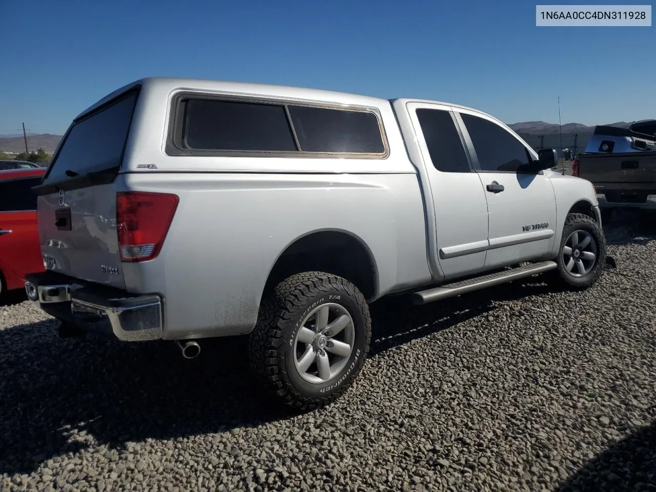 2013 Nissan Titan S VIN: 1N6AA0CC4DN311928 Lot: 73435274