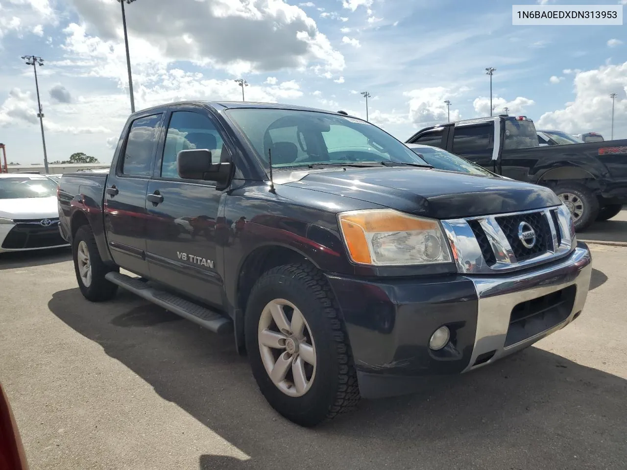 2013 Nissan Titan S VIN: 1N6BA0EDXDN313953 Lot: 74322984