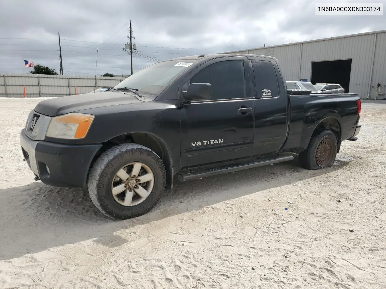 2013 Nissan Titan S VIN: 1N6BA0CCXDN303174 Lot: 76990044