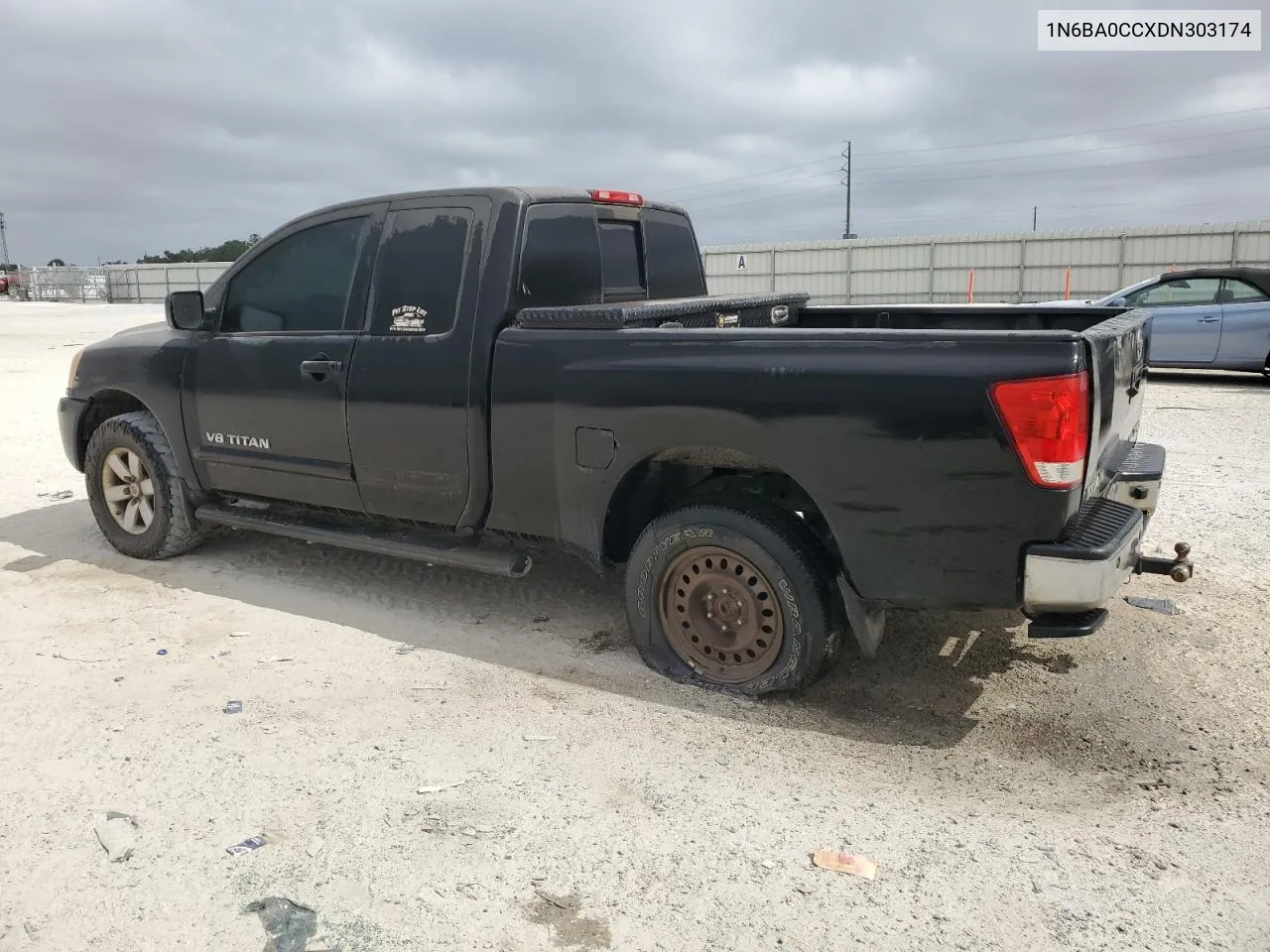 2013 Nissan Titan S VIN: 1N6BA0CCXDN303174 Lot: 76990044