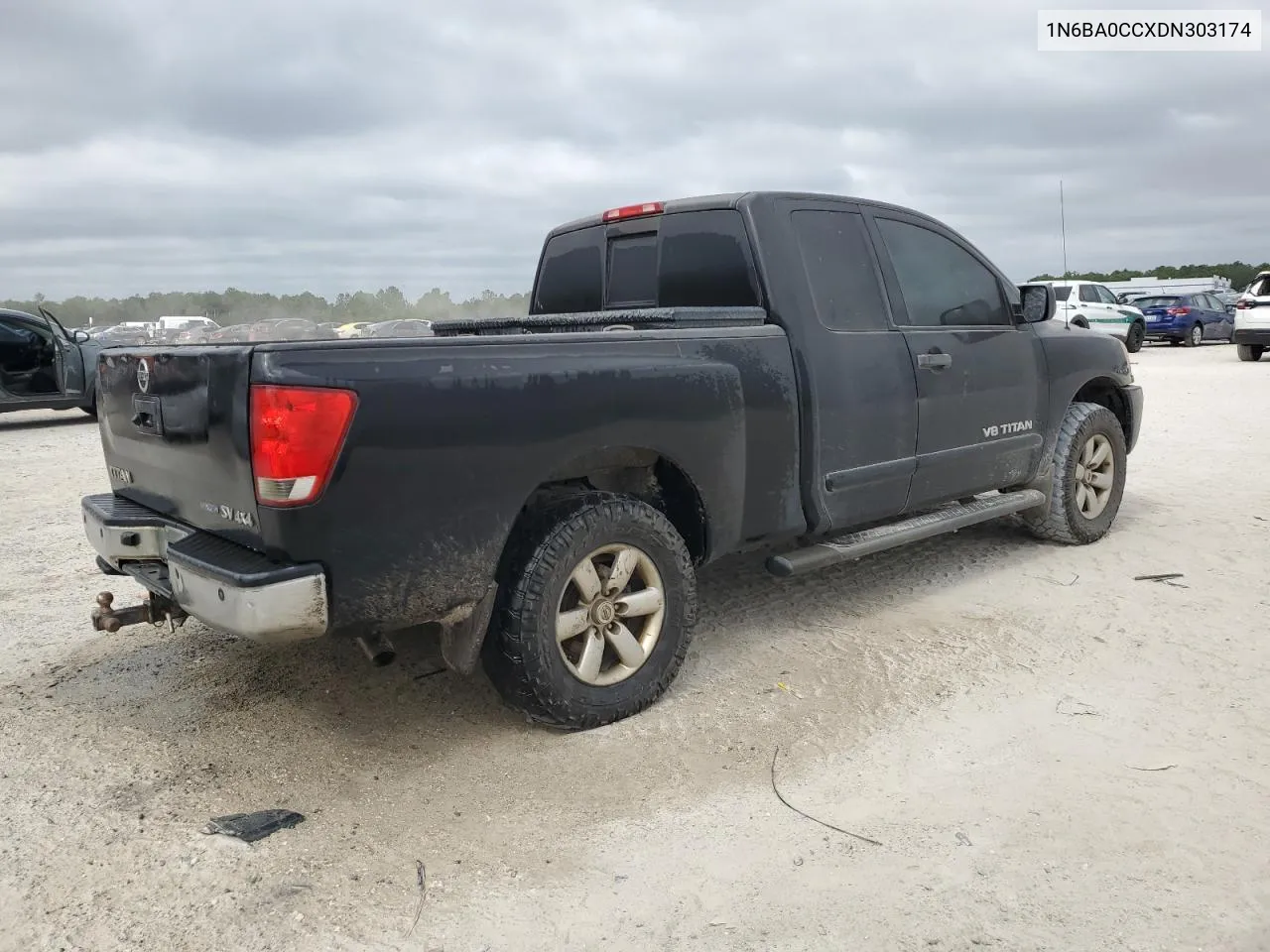 2013 Nissan Titan S VIN: 1N6BA0CCXDN303174 Lot: 76990044