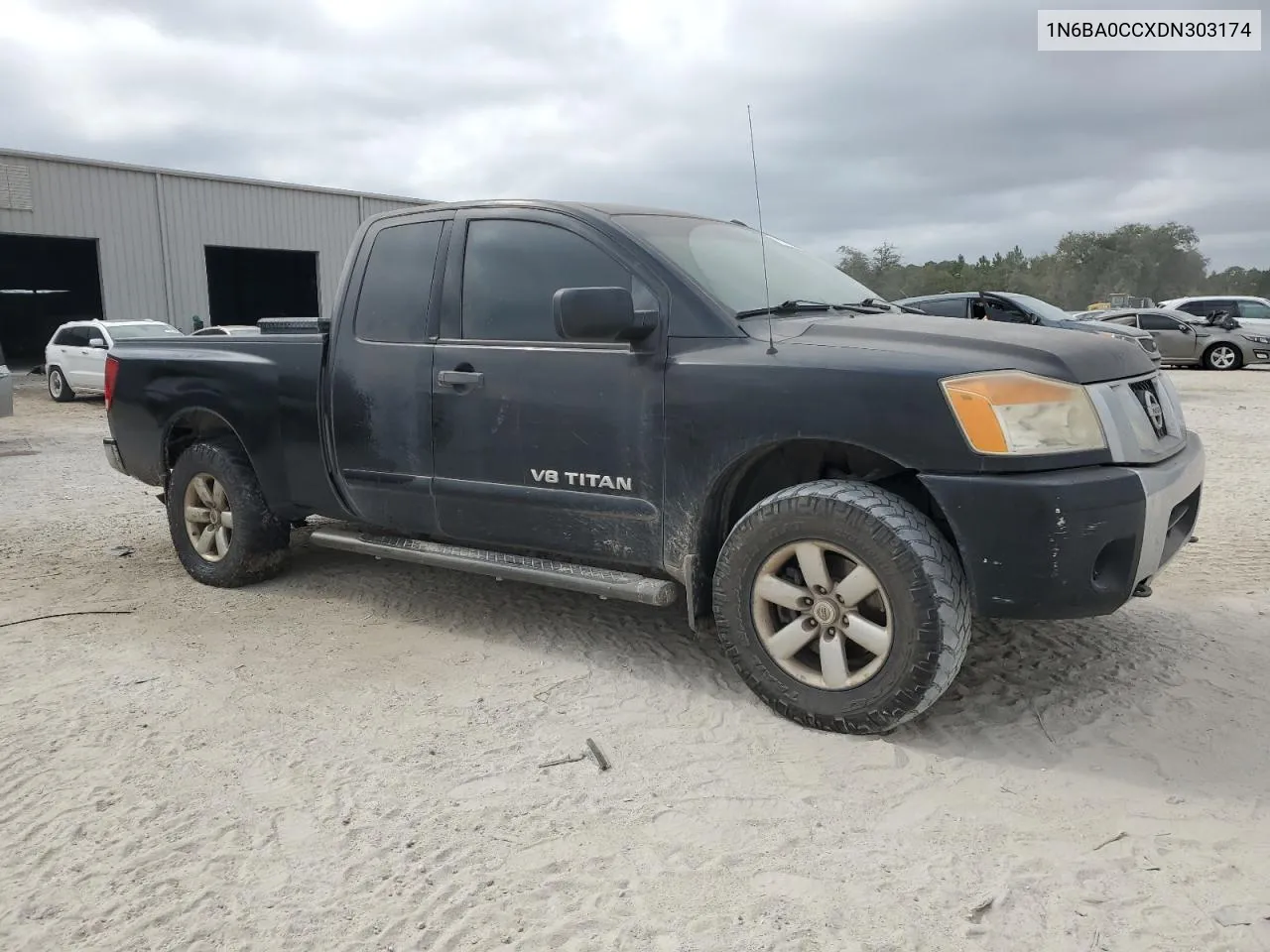 2013 Nissan Titan S VIN: 1N6BA0CCXDN303174 Lot: 76990044