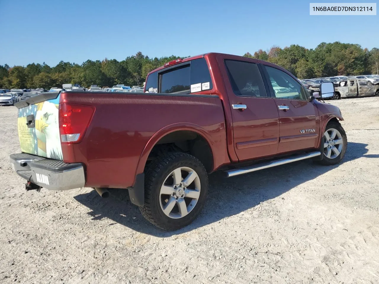 2013 Nissan Titan S VIN: 1N6BA0ED7DN312114 Lot: 77144014