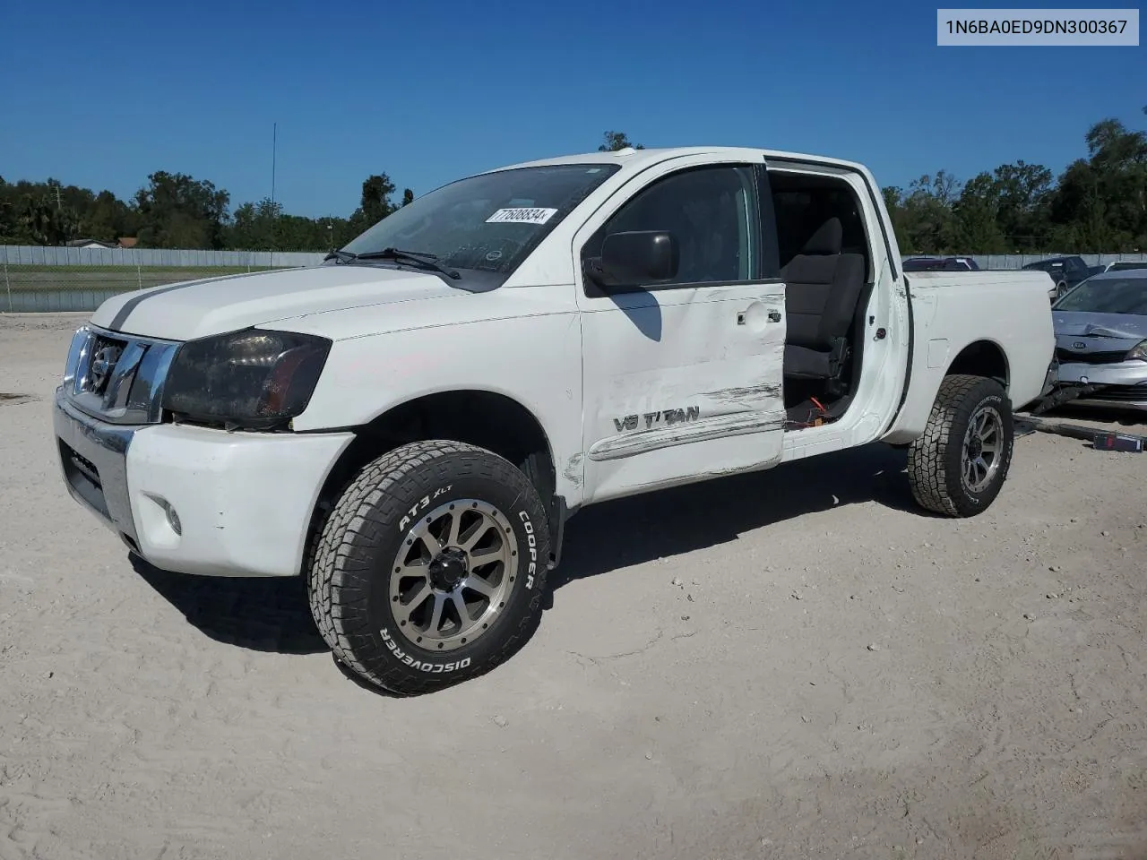 2013 Nissan Titan S VIN: 1N6BA0ED9DN300367 Lot: 77608834