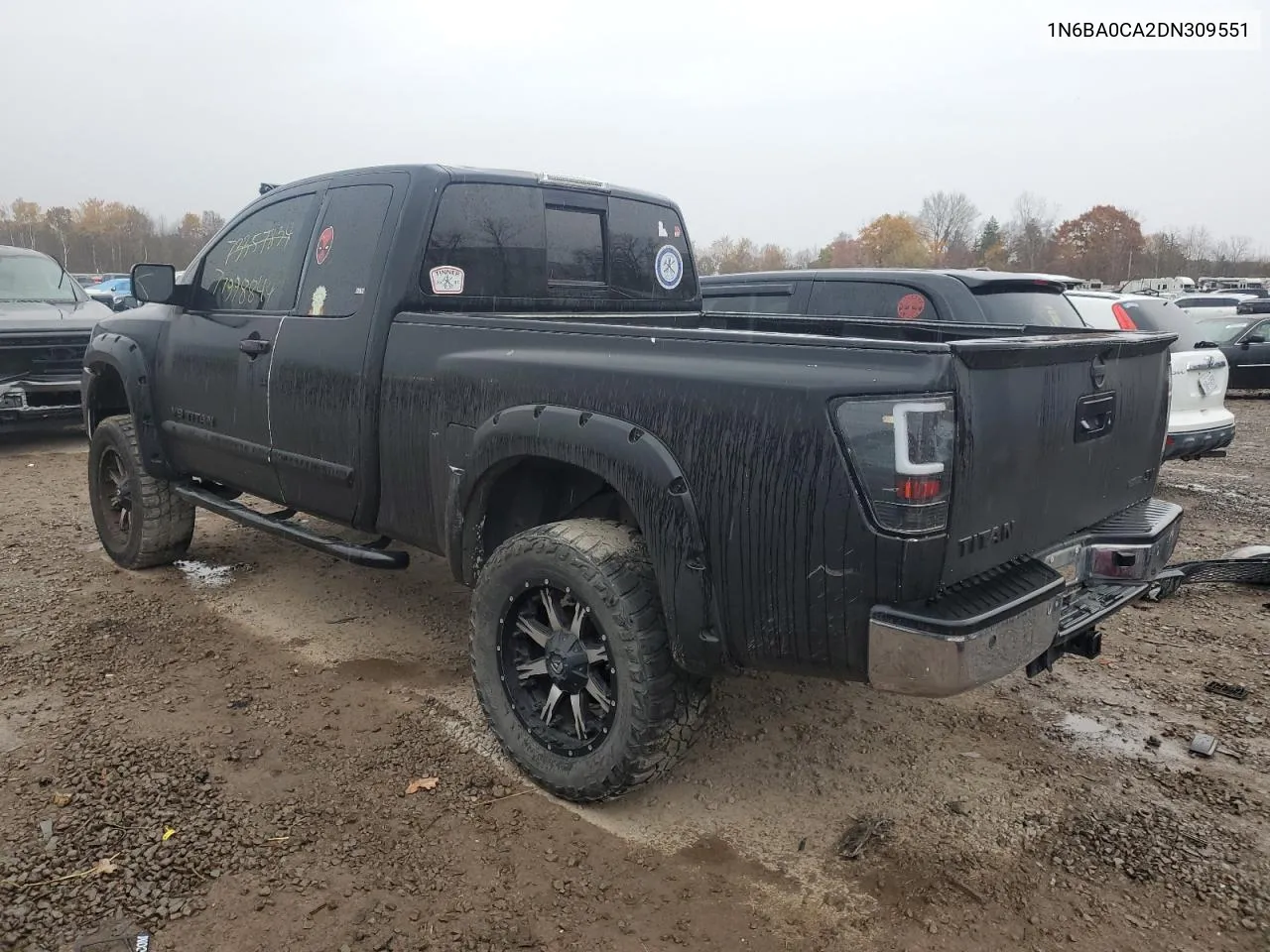 2013 Nissan Titan S VIN: 1N6BA0CA2DN309551 Lot: 77998844