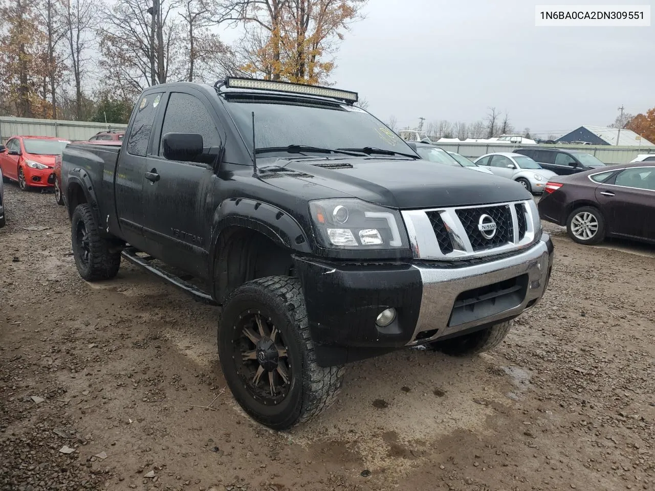 2013 Nissan Titan S VIN: 1N6BA0CA2DN309551 Lot: 77998844