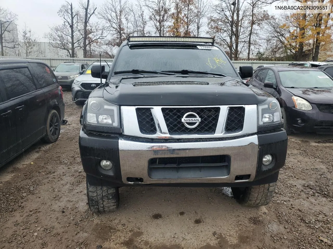 2013 Nissan Titan S VIN: 1N6BA0CA2DN309551 Lot: 77998844