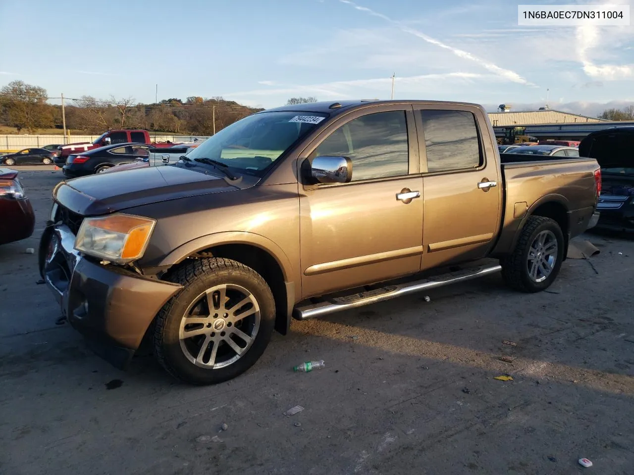 2013 Nissan Titan S VIN: 1N6BA0EC7DN311004 Lot: 79442234