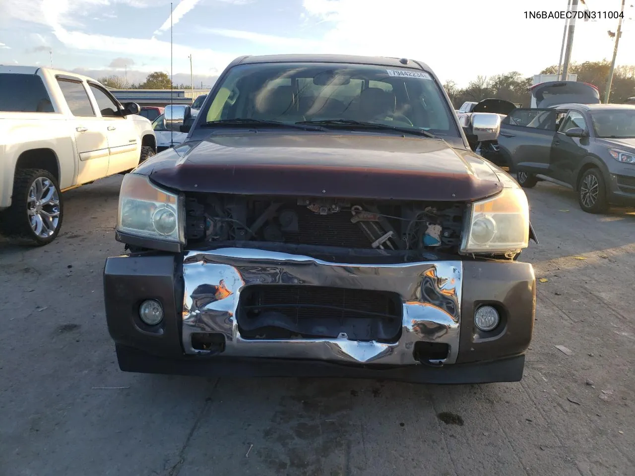 2013 Nissan Titan S VIN: 1N6BA0EC7DN311004 Lot: 79442234