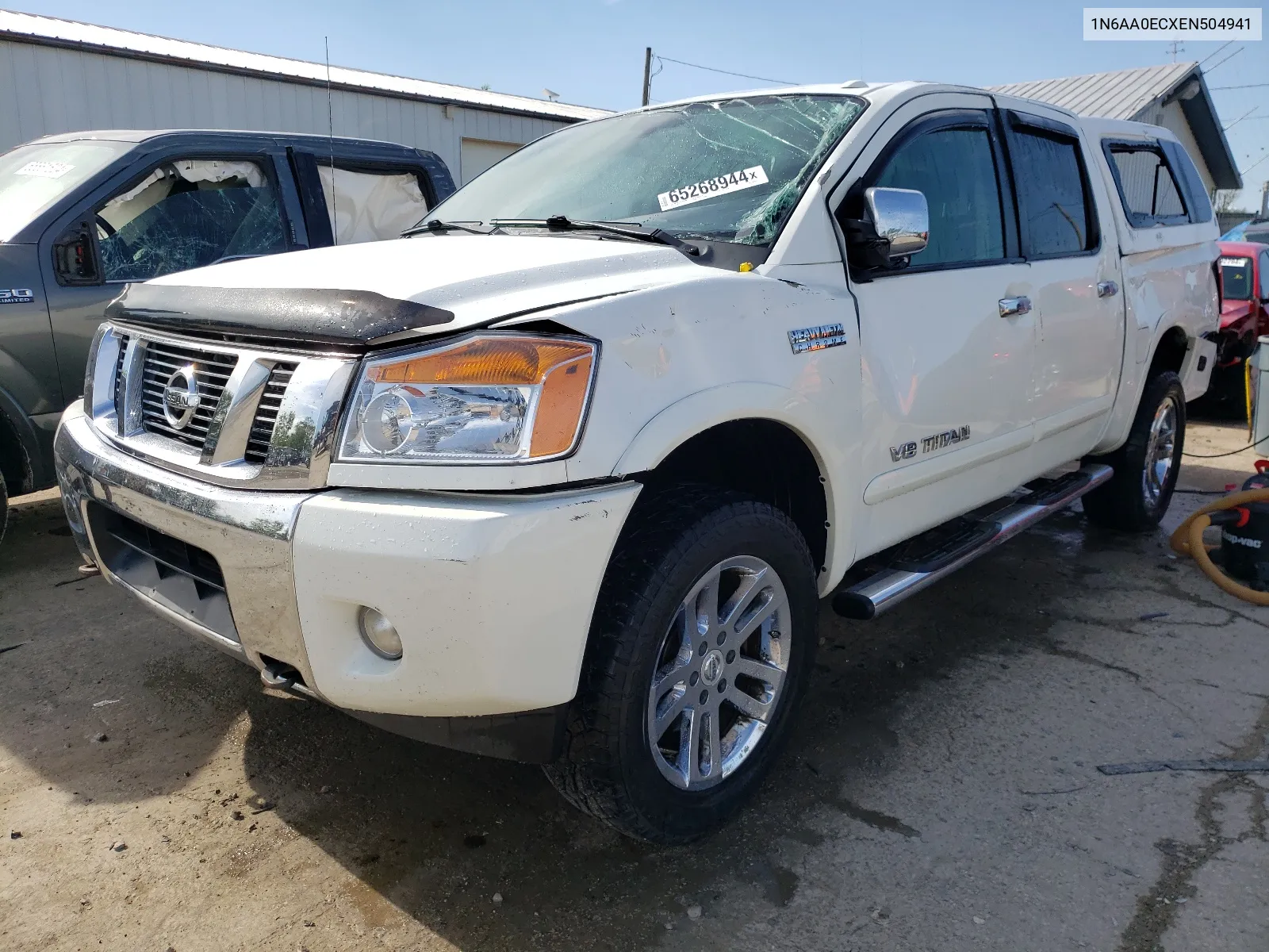 2014 Nissan Titan S VIN: 1N6AA0ECXEN504941 Lot: 65268944