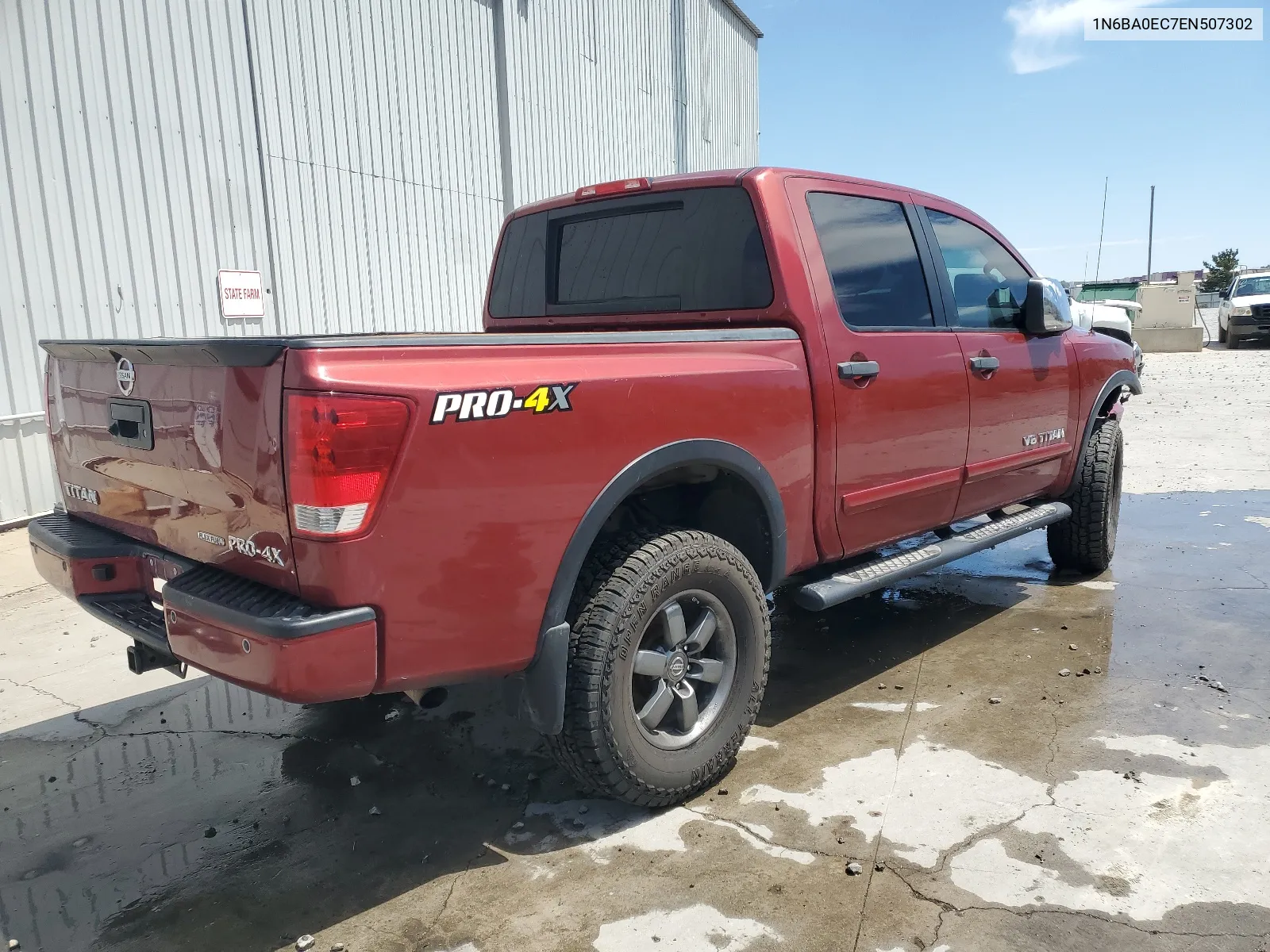 2014 Nissan Titan S VIN: 1N6BA0EC7EN507302 Lot: 66335484