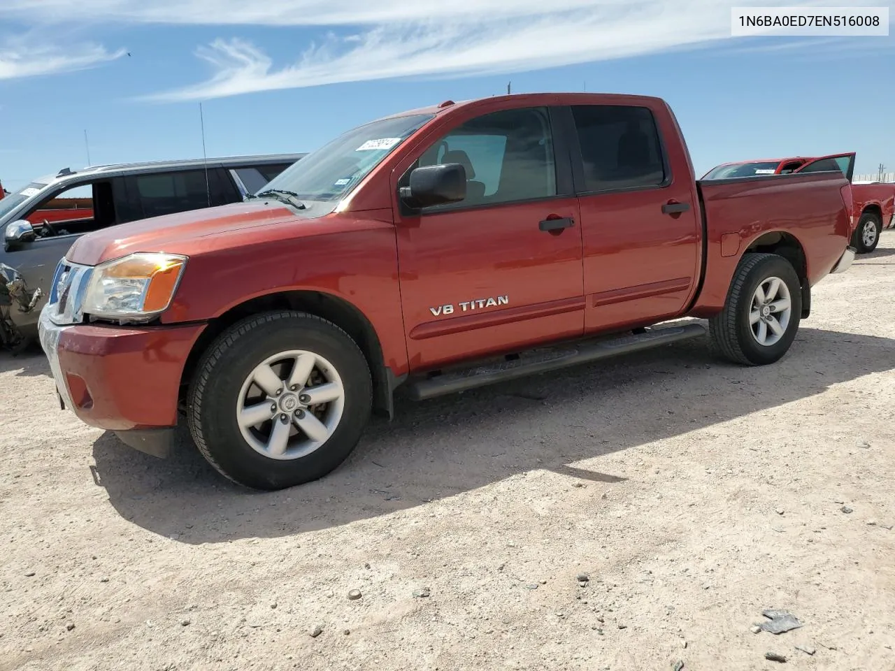 1N6BA0ED7EN516008 2014 Nissan Titan S