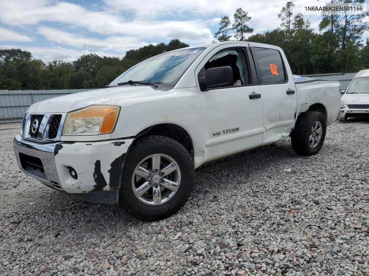 2014 Nissan Titan S VIN: 1N6AA0EK2EN501166 Lot: 70036984