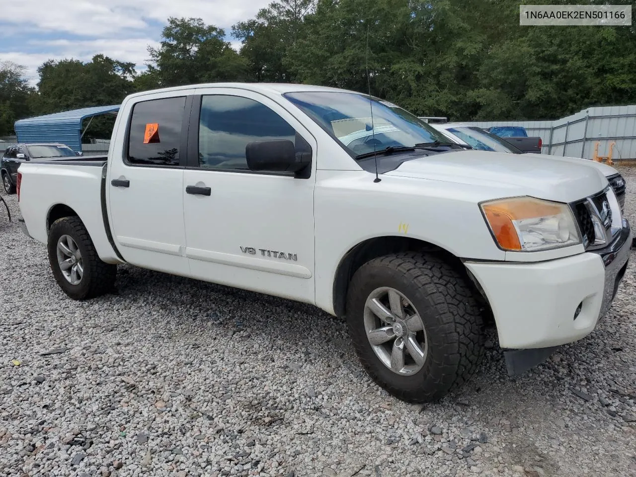 2014 Nissan Titan S VIN: 1N6AA0EK2EN501166 Lot: 70036984