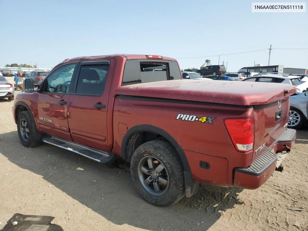 2014 Nissan Titan S VIN: 1N6AA0EC7EN511118 Lot: 70040964