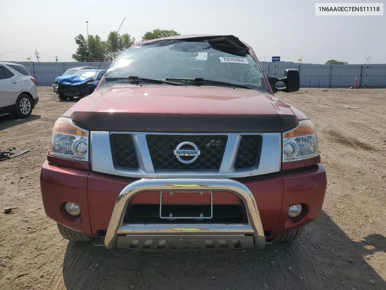 2014 Nissan Titan S VIN: 1N6AA0EC7EN511118 Lot: 70040964