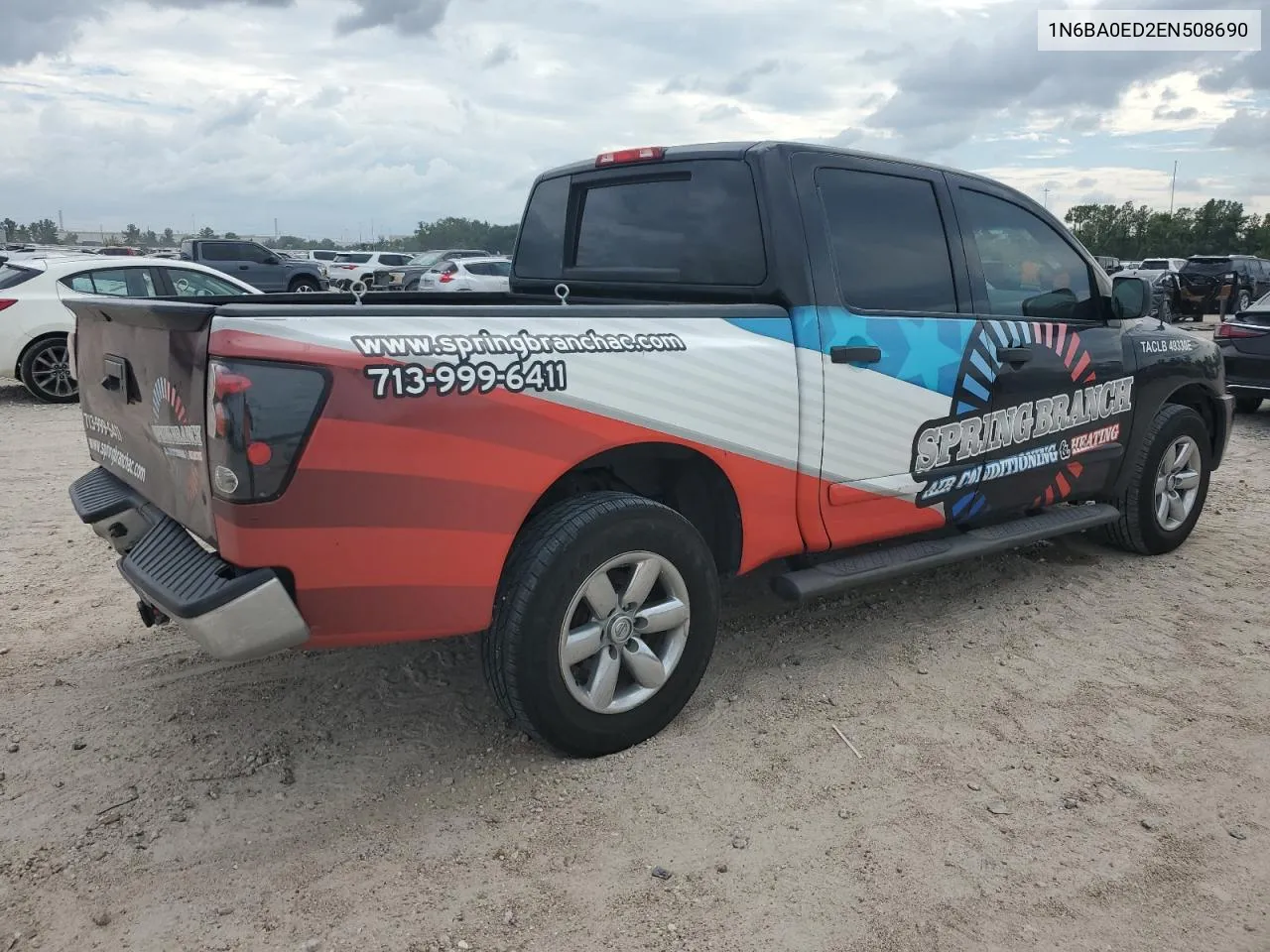 2014 Nissan Titan S VIN: 1N6BA0ED2EN508690 Lot: 70175934