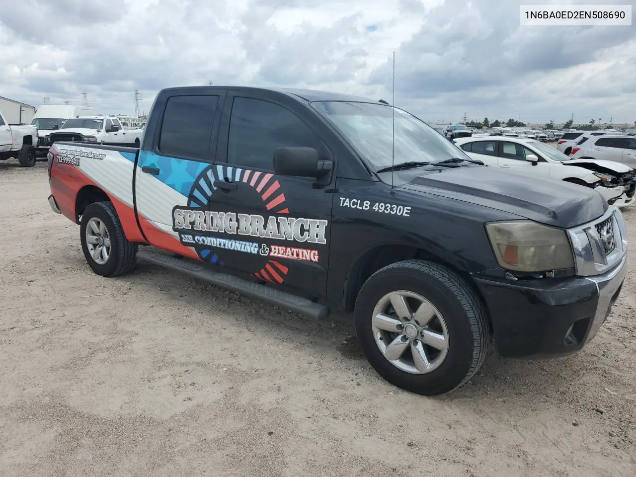 2014 Nissan Titan S VIN: 1N6BA0ED2EN508690 Lot: 70175934