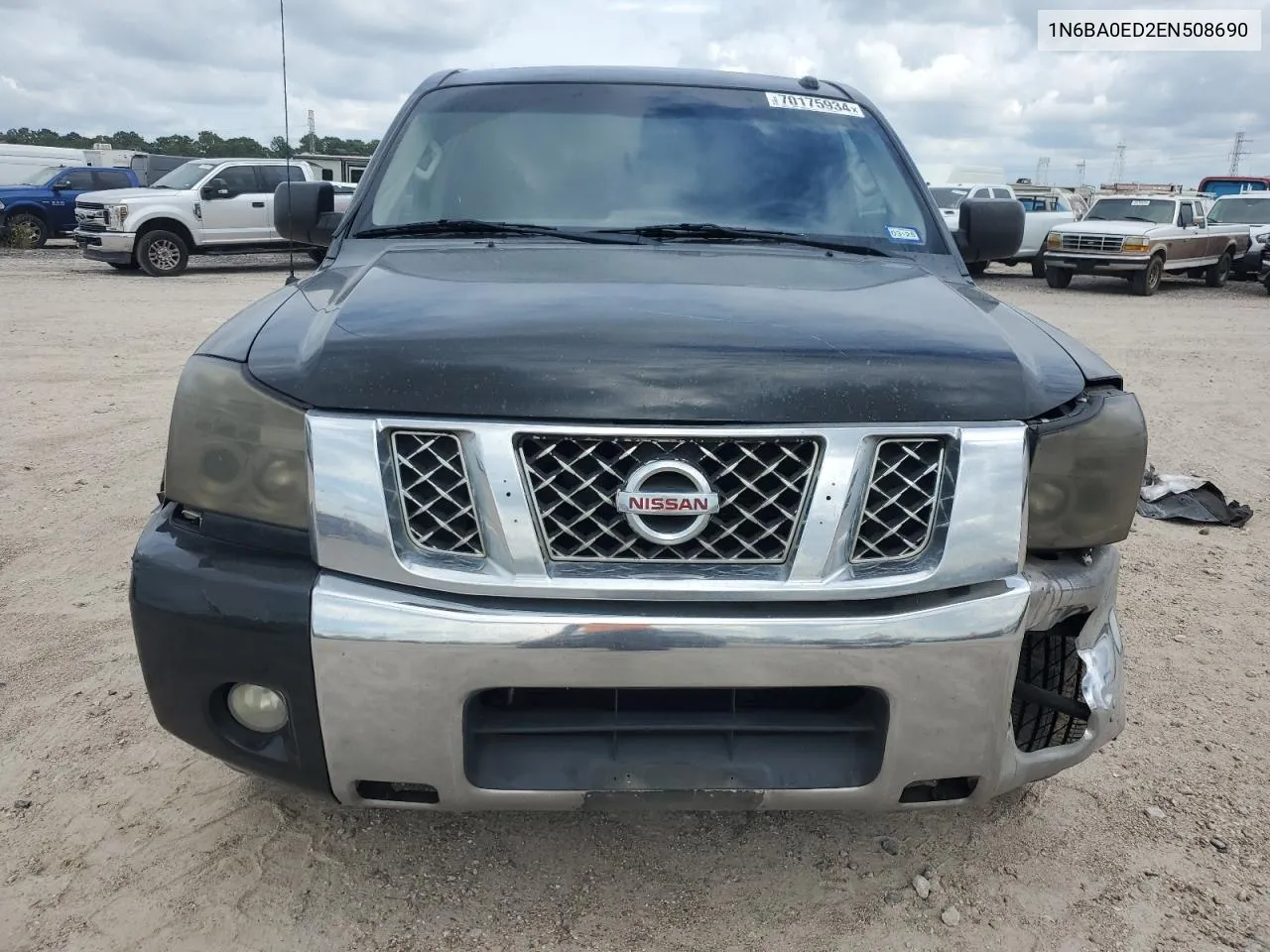 2014 Nissan Titan S VIN: 1N6BA0ED2EN508690 Lot: 70175934