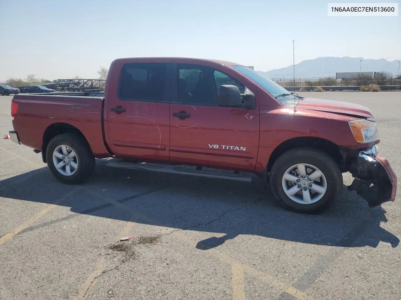 2014 Nissan Titan S VIN: 1N6AA0EC7EN513600 Lot: 70519694