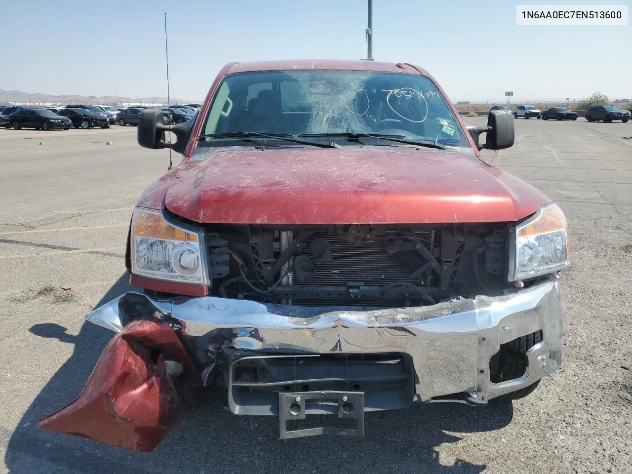 2014 Nissan Titan S VIN: 1N6AA0EC7EN513600 Lot: 70519694