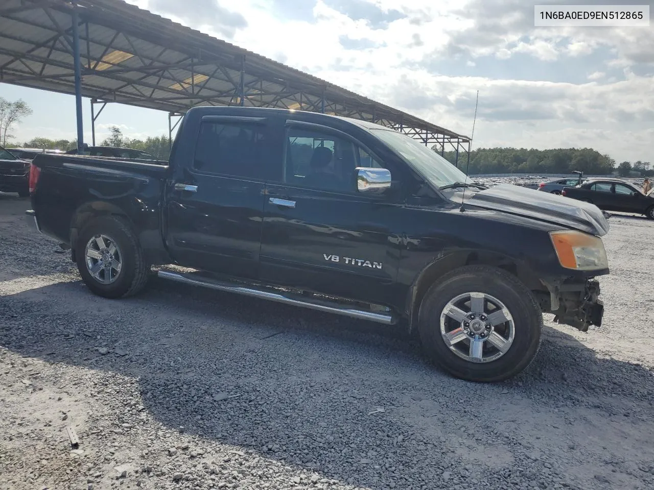 1N6BA0ED9EN512865 2014 Nissan Titan S