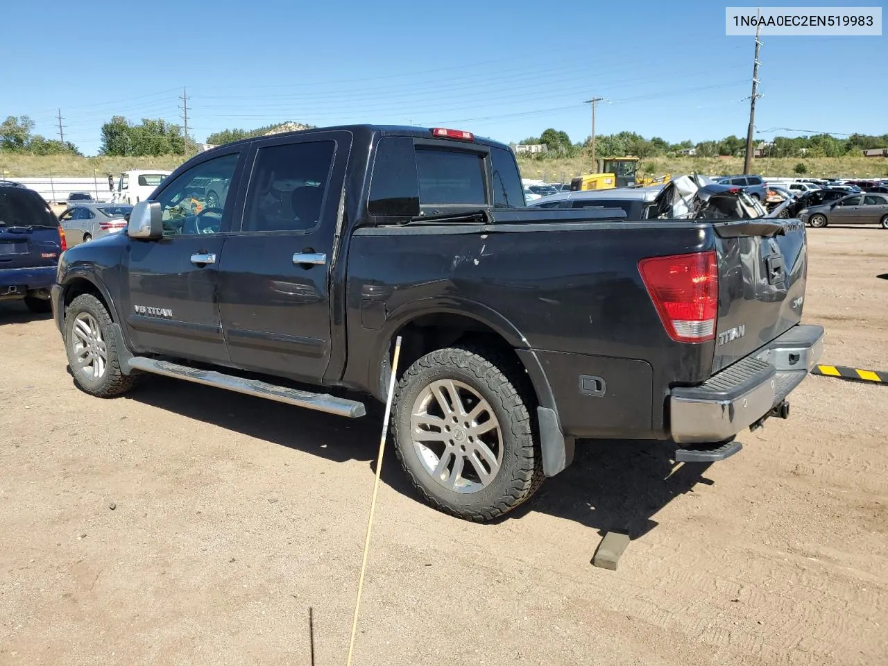 2014 Nissan Titan S VIN: 1N6AA0EC2EN519983 Lot: 71496934