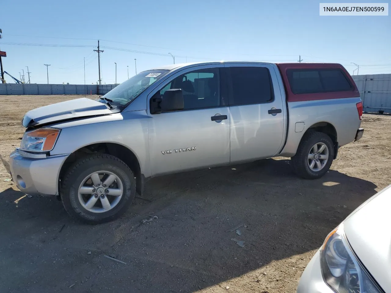 2014 Nissan Titan S VIN: 1N6AA0EJ7EN500599 Lot: 71705514