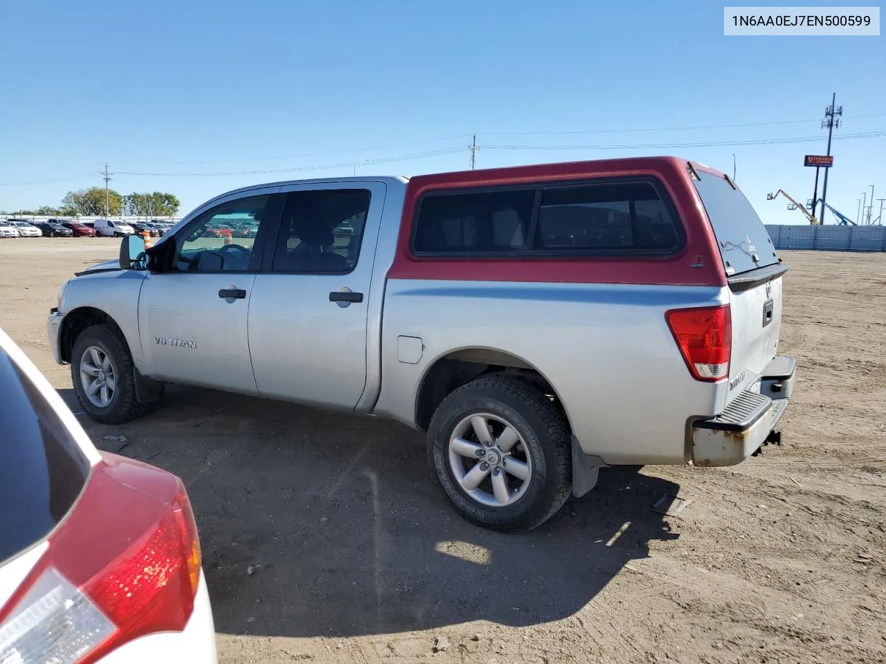 2014 Nissan Titan S VIN: 1N6AA0EJ7EN500599 Lot: 71705514