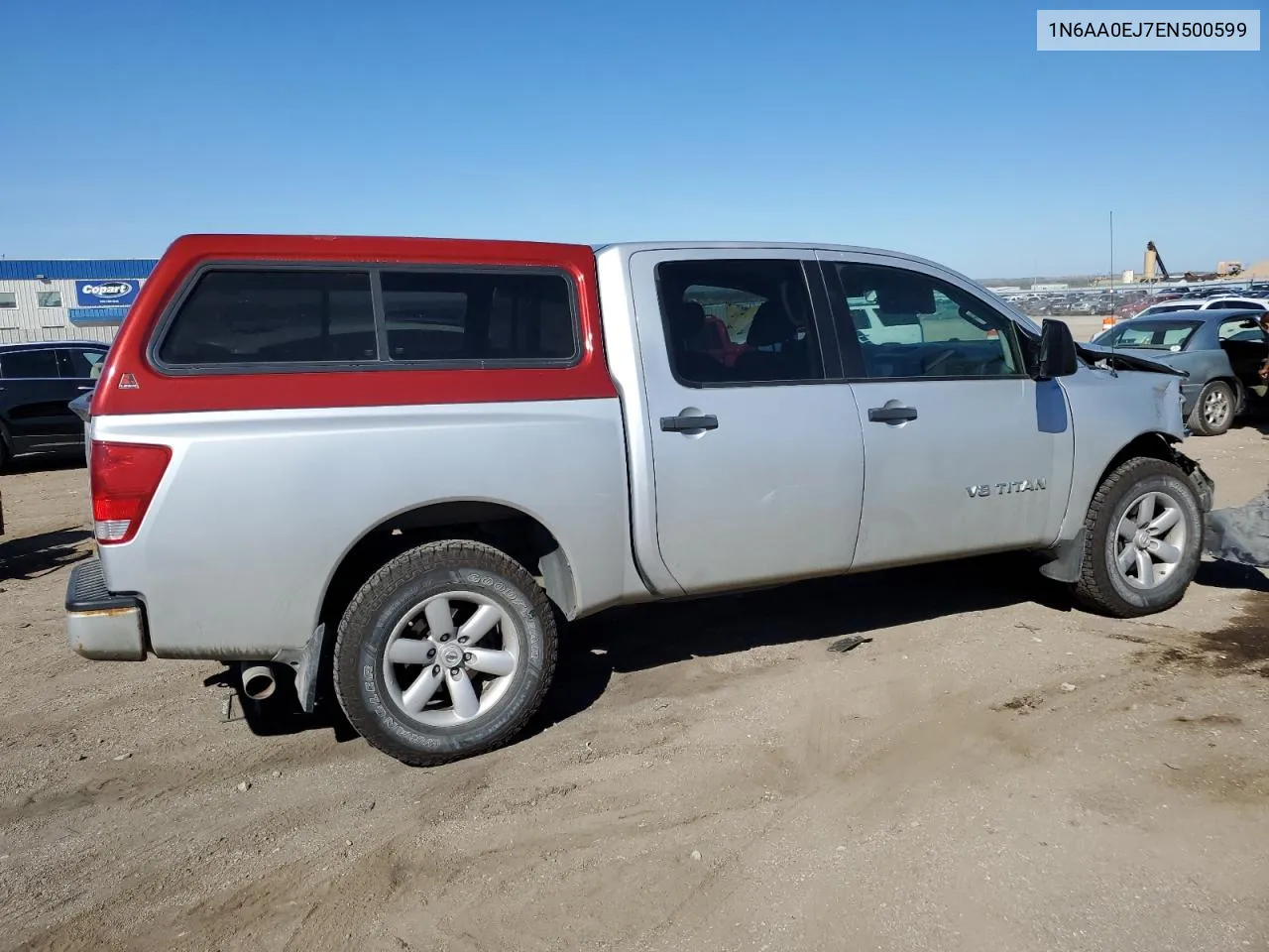 2014 Nissan Titan S VIN: 1N6AA0EJ7EN500599 Lot: 71705514