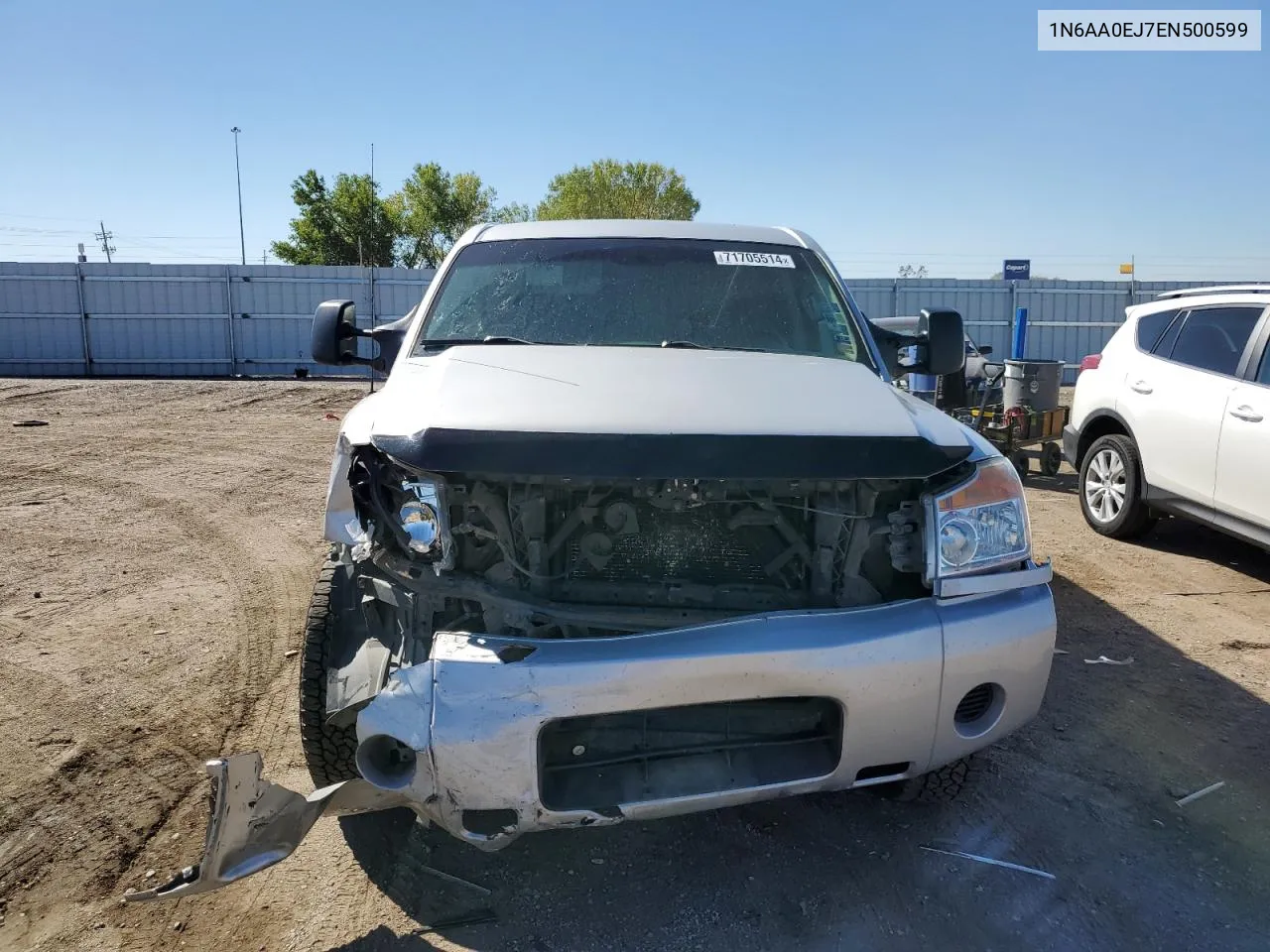 2014 Nissan Titan S VIN: 1N6AA0EJ7EN500599 Lot: 71705514