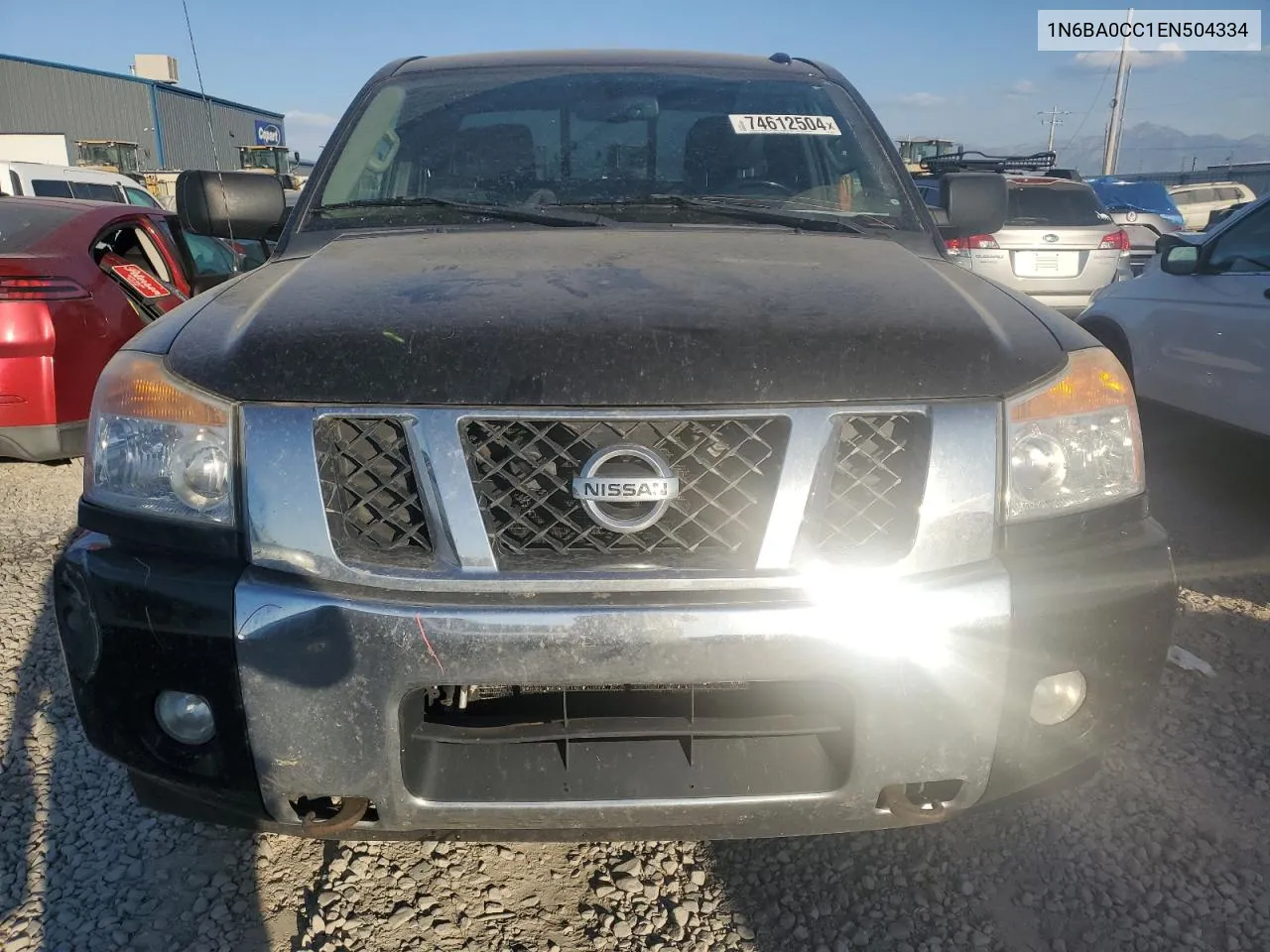 2014 Nissan Titan S VIN: 1N6BA0CC1EN504334 Lot: 74612504