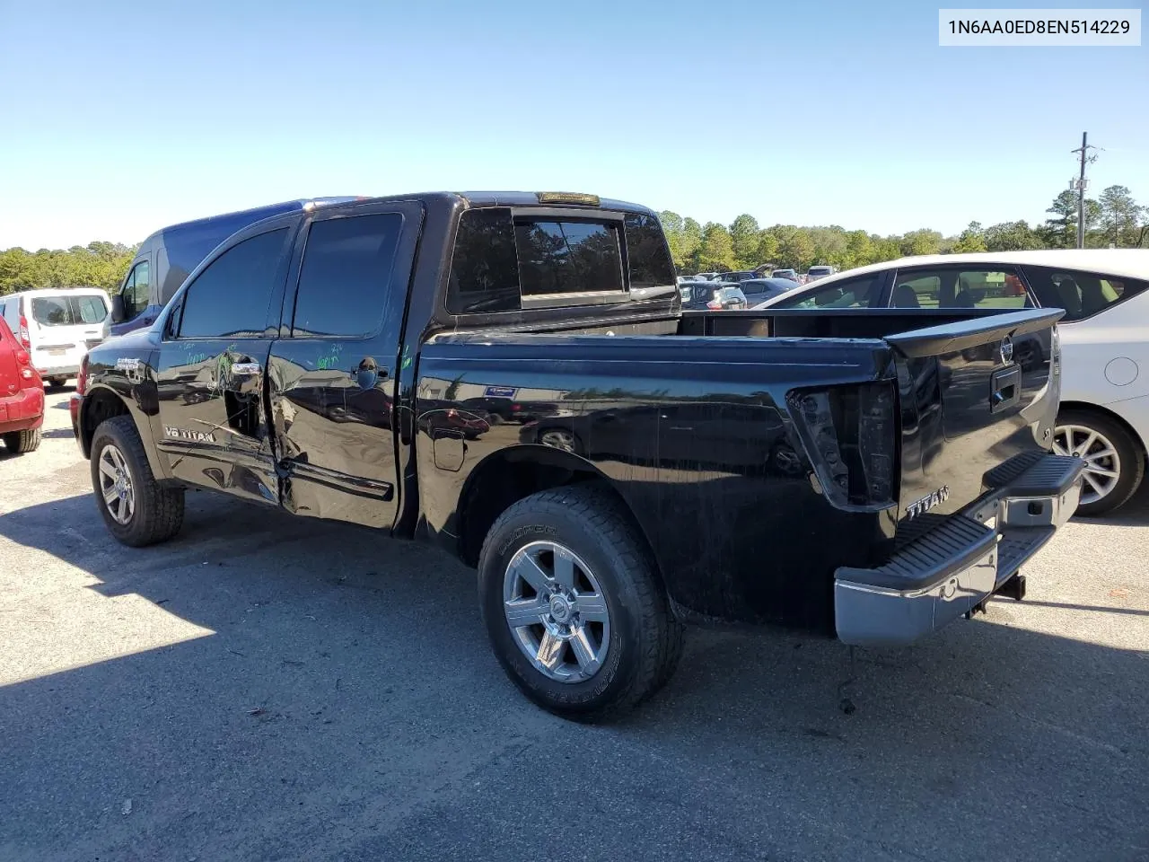 2014 Nissan Titan S VIN: 1N6AA0ED8EN514229 Lot: 75206164