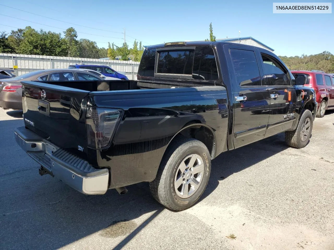 2014 Nissan Titan S VIN: 1N6AA0ED8EN514229 Lot: 75206164