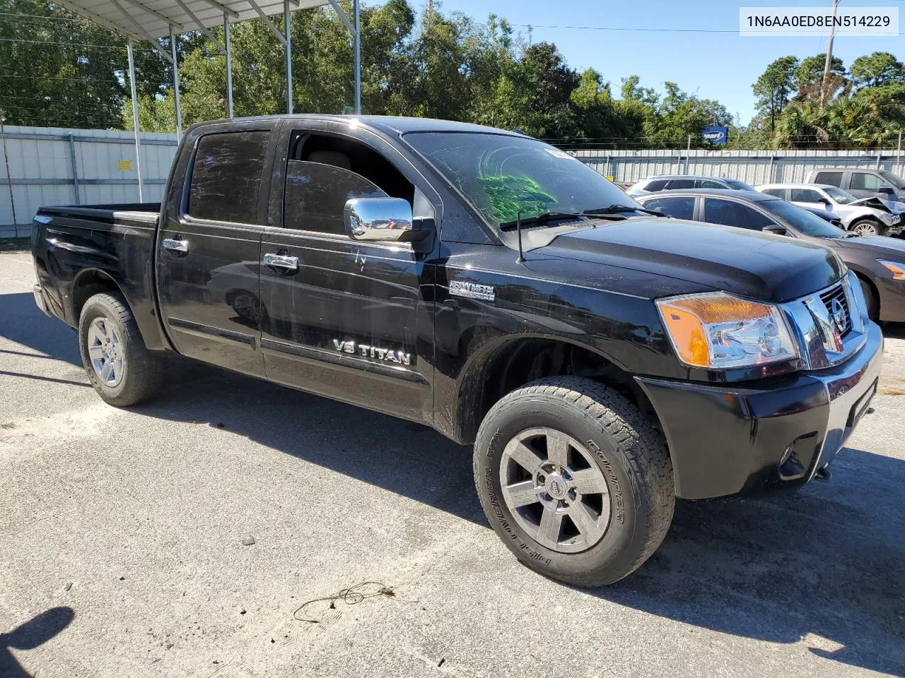 2014 Nissan Titan S VIN: 1N6AA0ED8EN514229 Lot: 75206164