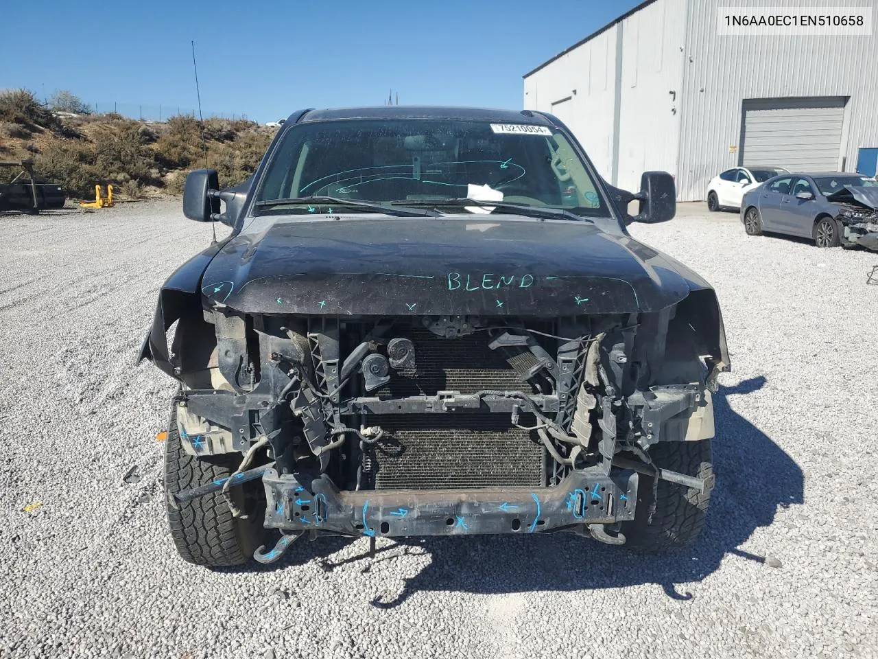 1N6AA0EC1EN510658 2014 Nissan Titan S